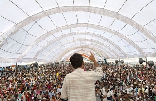Rajagopal Speaking to 25,000 People