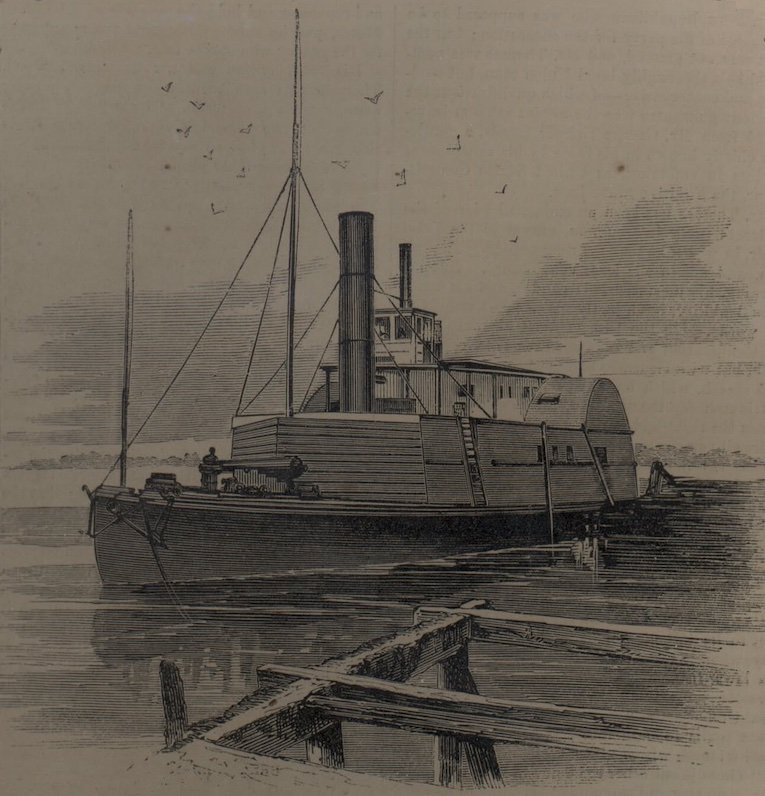 Confederate Gunboat CSS Planter
